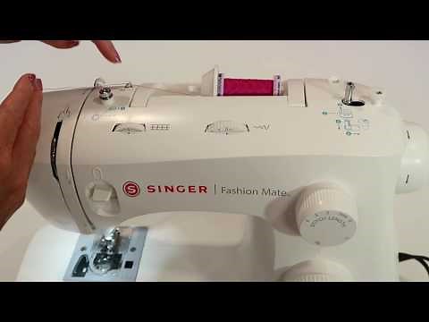 Singer Fashion Mate 3342 5 Threading & Winding a Bobbin