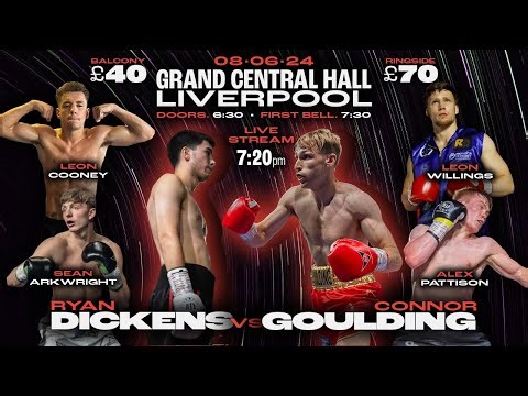 VIP Boxing Promotions live from Liverpool's Grand Central Hall (08.06.2024)