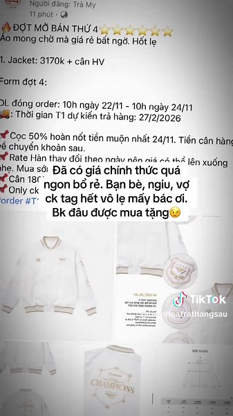Áo khoác T1 đã có giá chính thức, mua lẹ!