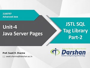 Unit-4(2): JSTL SQL Tag Library - Part 2