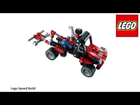 Lego Technic 8065 Mini Breakdown Truck Speed Build