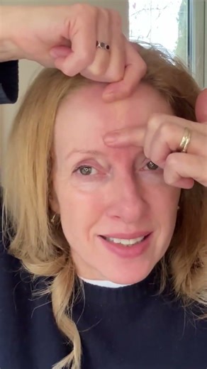 Furrowed Brows? Release This Fascia #TheFasciaLiftMethod #SomaticArchitecture #ForeheadLift 🌿