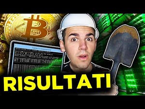 Ho MINATO BITCOIN per 24h - Ecco quanto ho GUADAGNATO