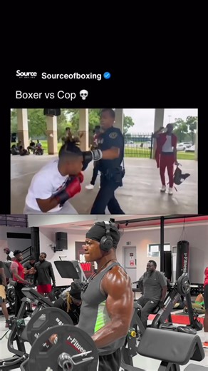 #fblifestyle Boxer 🥊 vs Cop 👽 | Bilah Tijani
