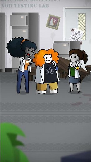 name-dropping in the SCP Foundation #animation #funny #scp