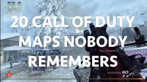20 Call of Duty maps you forgot existed!