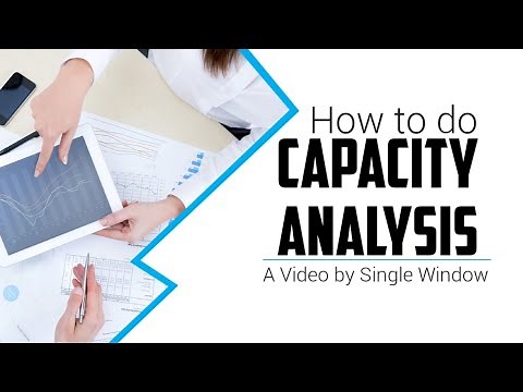 How to do capacity analysis?, How do you calculate capacity?.