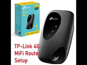 TP link M7200 Pocket 4G LTE Mobile Wi Fi Setup | M7200 | M7000