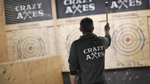 Crazy Axes opens in Hanover with axe throwing league
