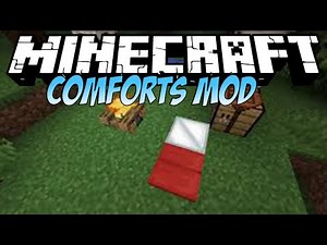 Minecraft | COMFORTS MOD (Comforts Mod) | Mod Showcase (1.16.5/1.12.2)