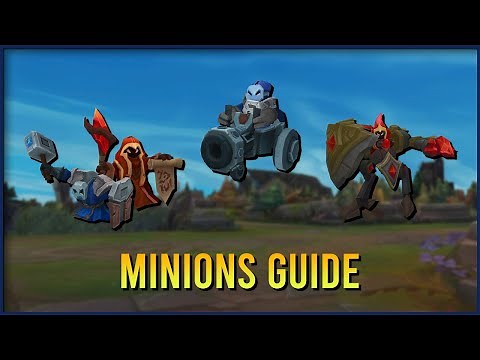 League of Legends - Minions Guide // The different types of Minions, and what they do