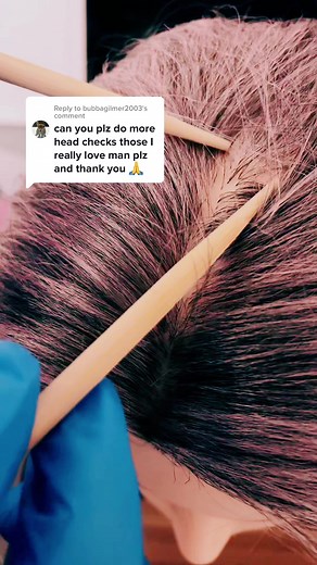 ASMR Scalp Check for Healthy Hair | Scalp Examination Roleplay