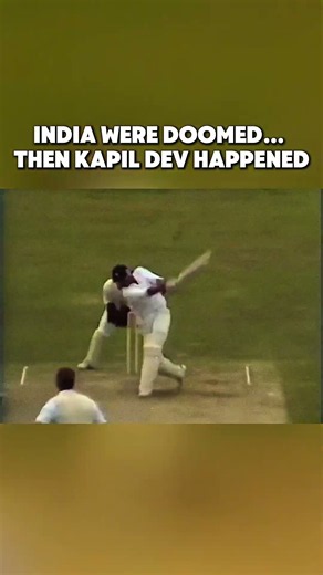 India Were Doomed… Then Kapil Dev Happened