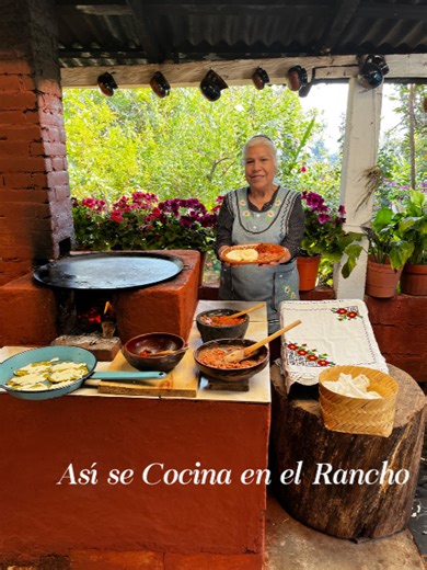 En el rancho no nos la complicamos hacemos el almuerzo con lo que tengamos