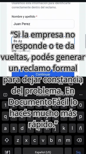 ¿No te llegó el paquete?