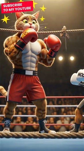 🐶 “Billi Vs Kutta” Boxing Match #effect #cartoon