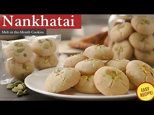 Nankhatai Recipe | Melt-in-Mouth Indian Cookies | Ghee Nankhatai