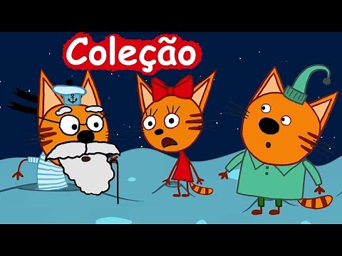 Kid-E-Cats em Portugues | Coleção dos episódios | Desenhos para crianças
