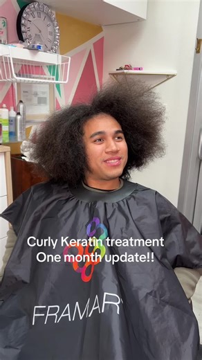 Curly Keratin Treatment: One Month Update
