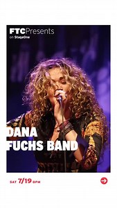 Dana Fuchs Band Saturday | July 19, 2025 Fairfield Theatre Company on StageOne https://fairfieldtheatre.org/events/stageone/dana-fuchs-band_e344 | Dana Fuchs
