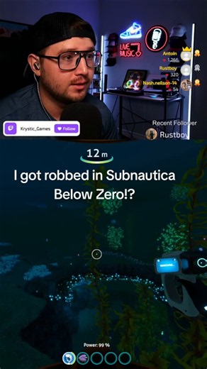 My first encounter with A sea Monkey in Subnautica Below Zero! #subnauticabelowzero #subnautica