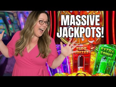 OMG! I Unlocked EVERY Bonus on the NEW Smokin' Hot Stuff Wicked Wheel Grand -- BIG WIN!