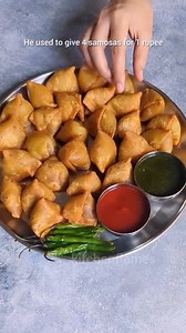 1M views · 9.3K reactions | 10 mini samosas for ₹10 Ingredients- For the dough- 2 cups maida 5 tbsp oil or ghee Salt to taste 1 tsp ajwain Water for kneading For aloo stuffing- 5-6 boiled potatoes 2-3 tbsp oil 1 tsp cumin seed Pinch of asafoetida 1 inch ginger 2 green chillies 1 tbsp crushed coriander seeds 1/2 tsp black salt 1/2 tsp turmeric powder 1/2 tsp garam masala powder 1/2 tsp cumin powder 1/2 tsp mango powder Salt to taste 3-4 tbsp coriander | Kitchen Flames | Facebook