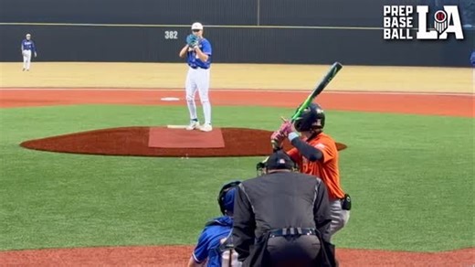 Solid first inning of relief work here by 2028 Brock Trahan (Sulphur HS). Physical 6-2, 195-pounds Showed feel for both a four-seam & two-seam fastball. Slider flashed at times too, as he picked up a K swinging with one👇 to end the 5th. Doubles as a RHH corner infielder for the Tors. #BeSeen FB: 84-85 (2S) | 85-88 (4S) SL: 74-77 (2421-2619) CH: 80-81 @prepbaseball | Prep Baseball Report Louisiana