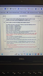 AIN1501 2025 SEMESTER 2 ASSESSMENT 21.21 Change the font of t... | Filo