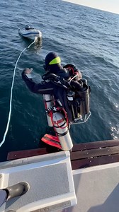 Splashing on SS Choapa. #techdiving #techdiver #techdiving #scuba #scunadiving #scibadive #scubadivers #scubadivingaddicts #rebreather #rebreatherdiving #rebreather #drysuit #drysuitdiving #davidbowie #spaceoddity | D/V Tenacious