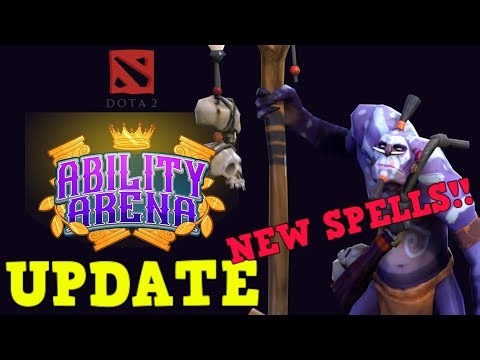 Patch Update! NEW SPELLS and First Impressions! Ability Arena Dota 2