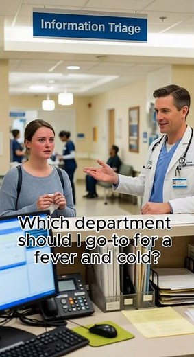 2/18 Hospital Scenarios for English Beginners | Inquiry About Department and Triage