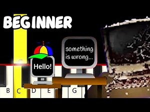 Mr Fun Computer (Funbot) in 19 Phases (Sprunki) - Piano Tutorial - Videos For Kids