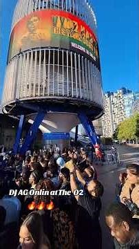 DJ AG Online at Greenwich The O2 Arena.