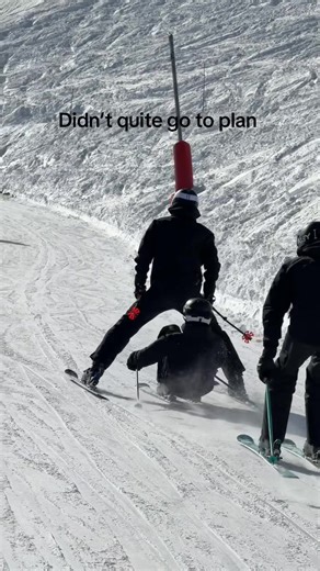 Funny Skiing Mishap: Unexpected Nutshot
