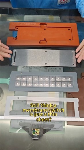 Jig-Assembled Precision: Custom R&D Solutions for High-End HMI Membrane Switches #membraneswitch
