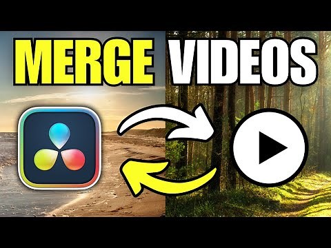 How To Merge Videos Together in DaVinci Resolve