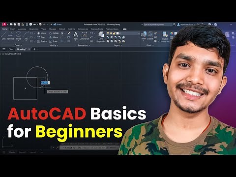 AutoCAD 2025 Tutorial for Beginners in Hindi | AutoCAD Basic User Interface | Manish Mahato