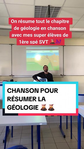 Résumé en chanson de la géologie pour les élèves de Première SVT