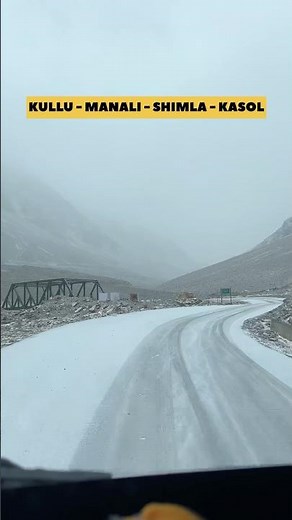 Kullu - Manali - Shimla - Kasol Trip ❄️ Package at 15,999/- Anki Reddy: 8688636278 #manali