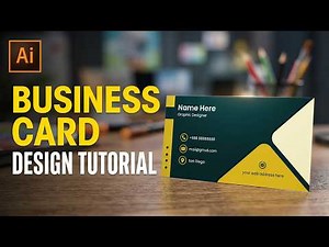 Visiting Card Tutorial | Adobe Illustrator
