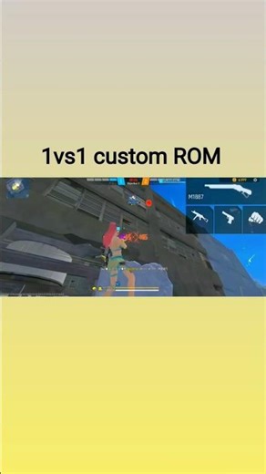1vs1 custom ROM new free fire video on YouTube please support my channel 🥹💔💯