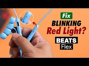 Fix Beats Flex Stuck on Blinking Red Light!