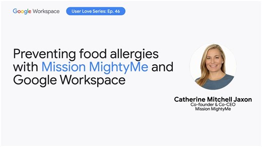 ▶️ New episode: By leveraging Google Workspace with Gemini, Mission MightyMe inspires change in pediatric nutrition. Find out how this technology supports their powerful mission! 👉 http://goo.gle/4lHAVrb | Google Workspace