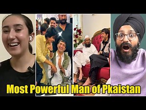 Indian Reaction to Sadiq Khan Tiktok Videos | Most Powerful Man of Pakistan| Raula Pao