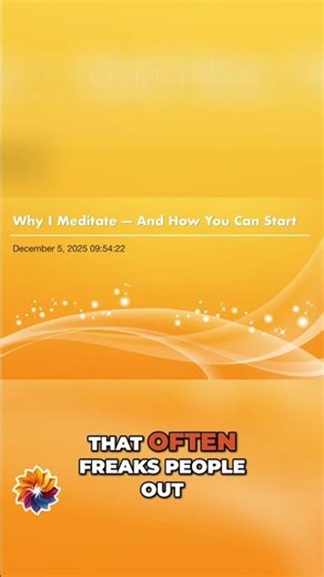Math Whiz Explains Meditation: It's Easier Than You Think! #shorts