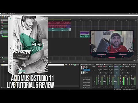 Trying Out MAGIX Acid Music Studio 11 | Live Stream Session