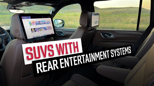 Here Are 7 Spacious SUVs With Available Rear Entertainment System