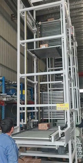 Vertical reciprocating conveyor