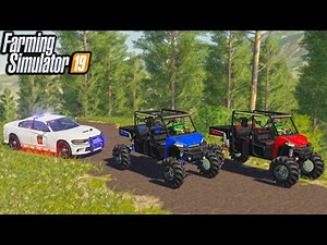 EVADING THE POLICE ON UTV'S!